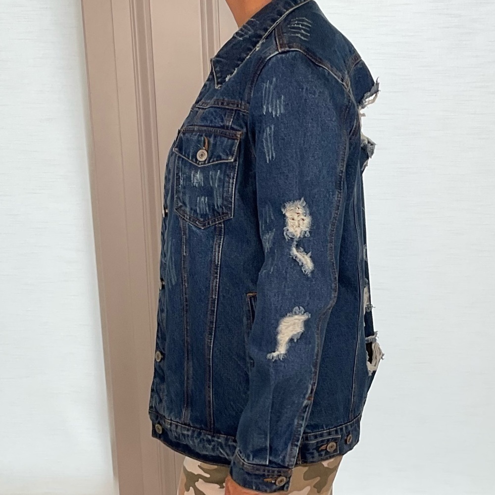 Iris Basic & Contemporary Denim Jacket - image 7